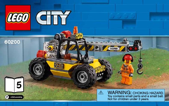 Building Instructions - LEGO - 60200 - Capital City: Page 1