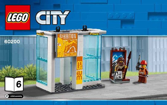 Building Instructions - LEGO - 60200 - Capital City: Page 1