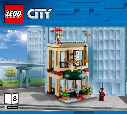 Building Instructions - LEGO - 60200 - Capital City: Page 1