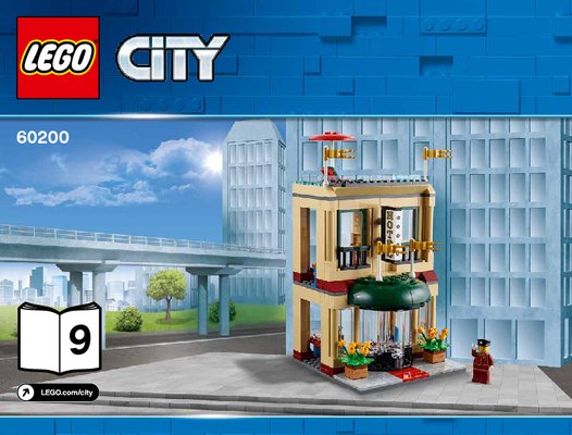 Building Instructions - LEGO - 60200 - Capital City: Page 1