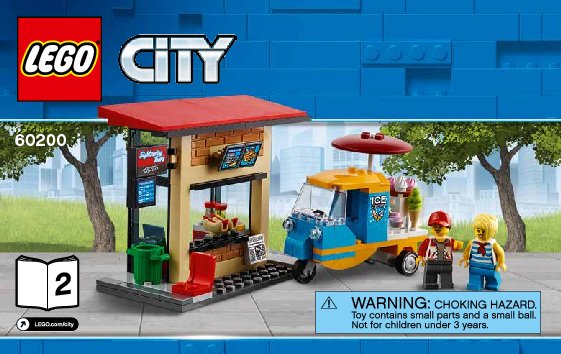 Building Instructions - LEGO - 60200 - Capital City: Page 1