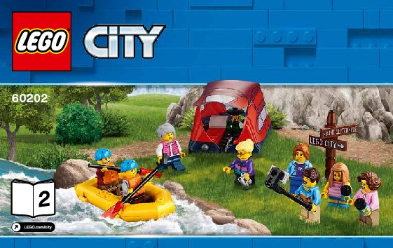 Building Instructions - LEGO - 60202 - People Pack - Outdoor Adventures: Page 1