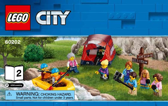 Building Instructions - LEGO - 60202 - People Pack - Outdoor Adventures: Page 1