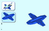 Building Instructions - LEGO - 60206 - Sky Police Jet Patrol: Page 6