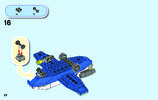 Building Instructions - LEGO - 60206 - Sky Police Jet Patrol: Page 22