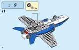 Building Instructions - LEGO - 60208 - Sky Police Parachute Arrest: Page 62