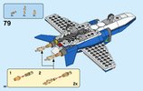 Building Instructions - LEGO - 60208 - Sky Police Parachute Arrest: Page 68