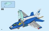 Building Instructions - LEGO - 60208 - Sky Police Parachute Arrest: Page 74