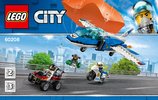 Building Instructions - LEGO - 60208 - Sky Police Parachute Arrest: Page 1