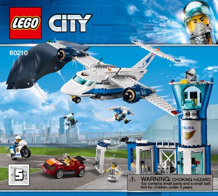 Building Instructions - LEGO - 60210 - Sky Police Air Base: Page 1