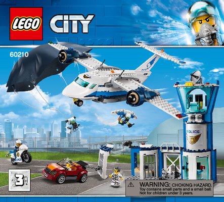 Building Instructions - LEGO - 60210 - Sky Police Air Base: Page 1