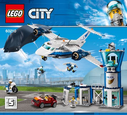 Building Instructions - LEGO - 60210 - Sky Police Air Base: Page 1