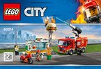 Building Instructions - LEGO - 60214 - Burger Bar Fire Rescue: Page 1