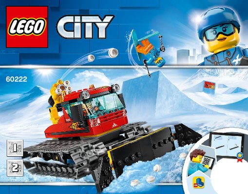 Building Instructions - LEGO - 60222 - Snow Groomer: Page 1