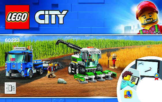 Building Instructions - LEGO - 60223 - Harvester Transport: Page 1