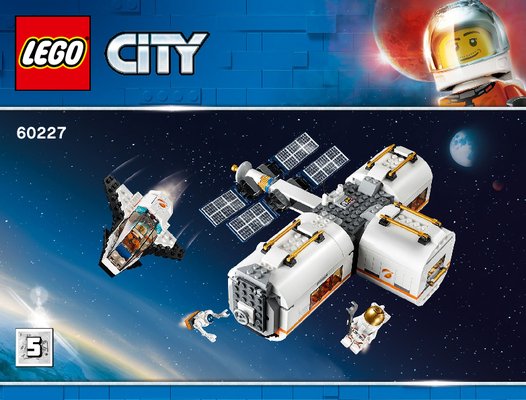 Building Instructions - LEGO - 60227 - Lunar Space Station: Page 1