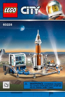 Building Instructions - LEGO - 60228 - Deep Space Rocket and Launch Control: Page 1