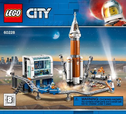 Building Instructions - LEGO - 60228 - Deep Space Rocket and Launch Control: Page 1