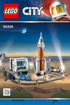 Building Instructions - LEGO - 60228 - Deep Space Rocket and Launch Control: Page 1