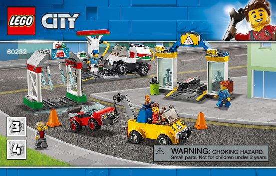 Building Instructions - LEGO - 60232 - Garage Center: Page 1