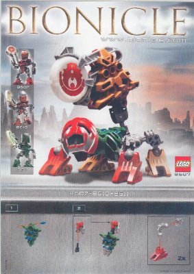 65414 - Bionicle Matoran 8607+8610