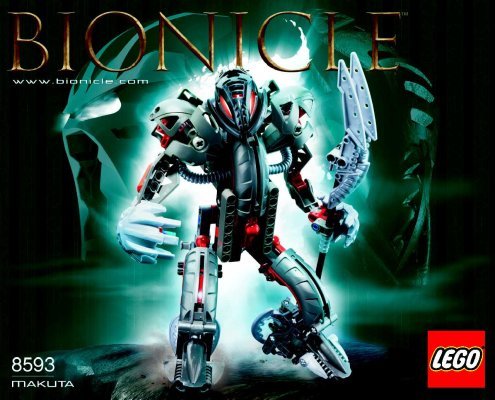 Building Instructions - LEGO - 65418 - Bionicle 8578/8593: Page 1