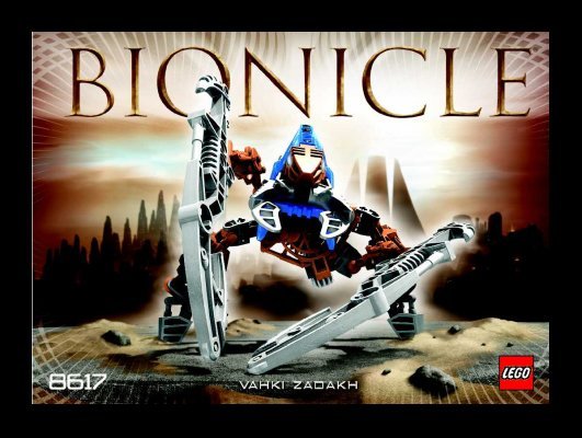 Building Instructions - LEGO - 65515 - Bionicle Vahki/Matortan Club Co-P: Page 1