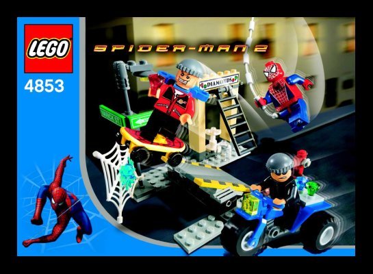 Building Instructions - LEGO - 65518 - Spiderman Club Co-Pack: Page 1