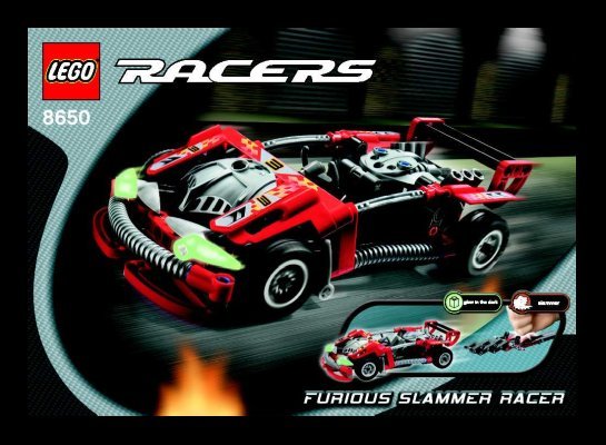 Building Instructions - LEGO - 65706 - Racers Co-Pack: Page 1