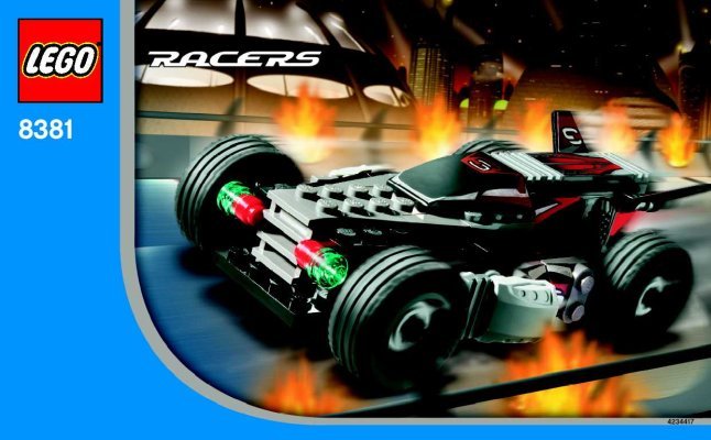 Building Instructions - LEGO - 65706 - Racers Co-Pack: Page 1