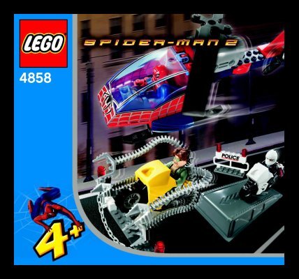 Building Instructions - LEGO - 65708 - Spiderman Co-Pack: Page 1