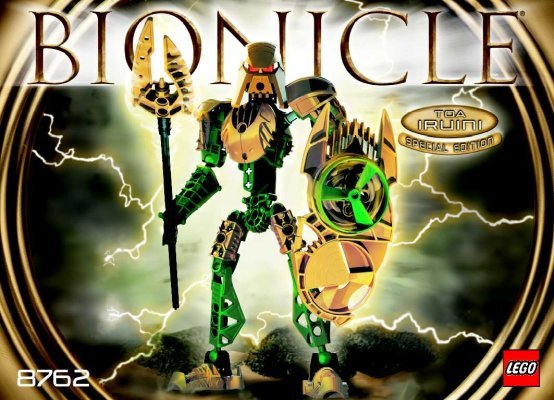 Building Instructions - LEGO - 65757 - Exclusive Bionicle Co-Pack: Page 1