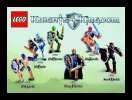 Building Instructions - LEGO - 65776 - Knights Kingdom Vladeck & Mathias: Page 2