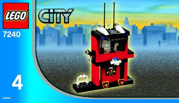 Building Instructions - LEGO - 65778 - City Co-Pack: Page 1