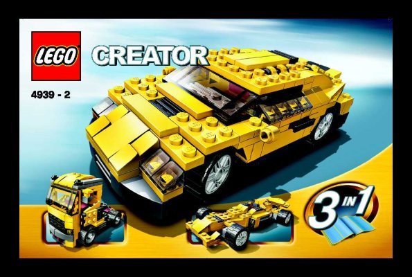 Building Instructions - LEGO - 66234 - Creator Co-pack: Page 1