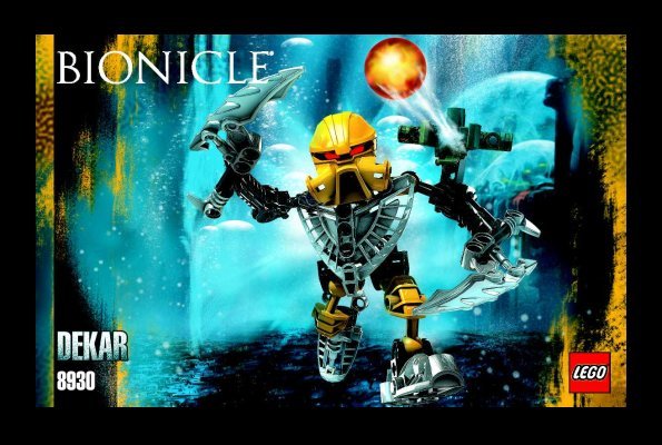 Building Instructions - LEGO - 66235 - Bionicle Co-pack: Page 1