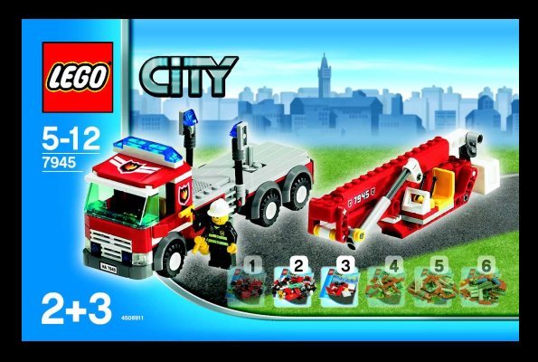 Building Instructions - LEGO - 66255 - CITY Value Pack: Page 1