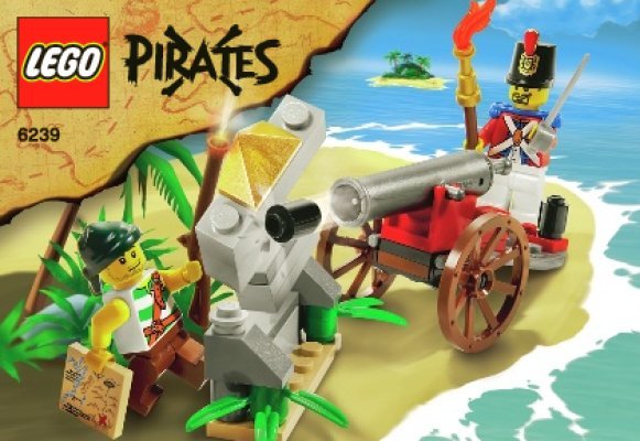 Building Instructions - LEGO - 66309 - Co Pack - Pirates: Page 1