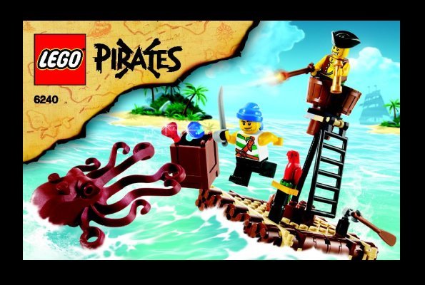 Building Instructions - LEGO - 66309 - Co Pack - Pirates: Page 1