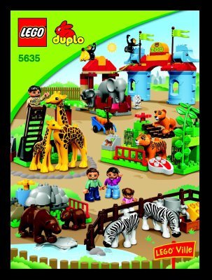 Building Instructions - LEGO - 66321 - LEGO® DUPLO® Big City Zoo Value P: Page 1