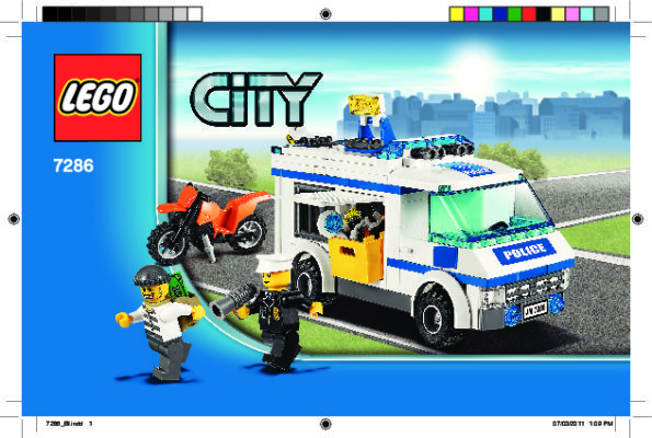 Building Instructions - LEGO - 66375 - City Police Value Pack: Page 1