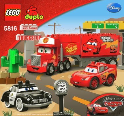 Building Instructions - LEGO - 66392 - DUPLO Cars: Page 1