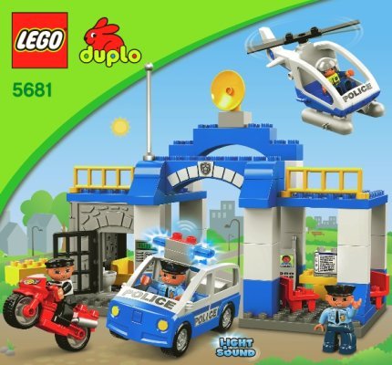 Building Instructions - LEGO - 66393 - DUPLO Police: Page 1