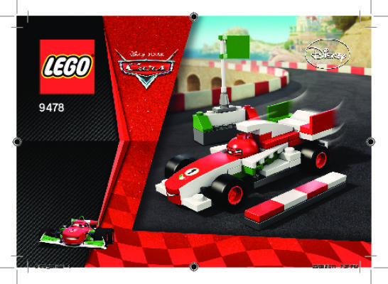 Building Instructions - LEGO - 66409 - Value Pack CARS: Page 1