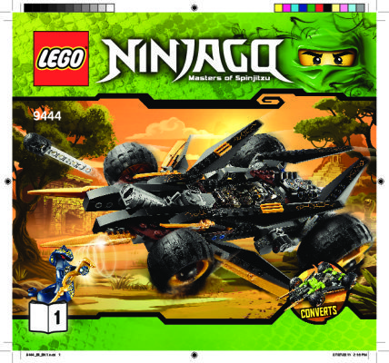 Building Instructions - LEGO - 66410 - Value Pack NINJAGO: Page 1