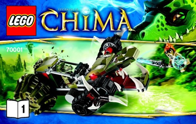 Building Instructions - LEGO - 66450 - Chima Value Pack: Page 1