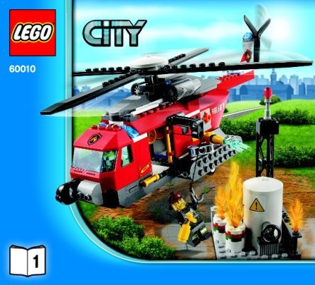 Building Instructions - LEGO - 66453 - City Fire Value Pack: Page 1