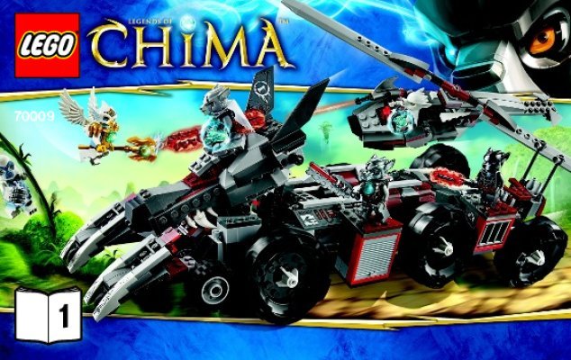 Building Instructions - LEGO - 66474 - LEGO Chima Super Pack: Page 1