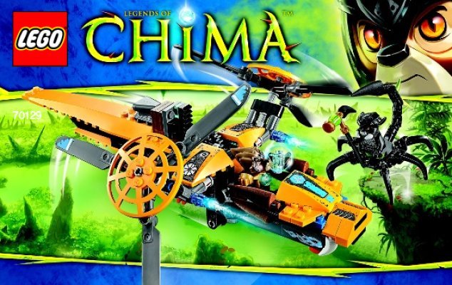 Building Instructions - LEGO - 66491 - CHIMA Value Pack: Page 1