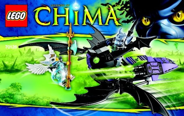 Building Instructions - LEGO - 66491 - CHIMA Value Pack: Page 1